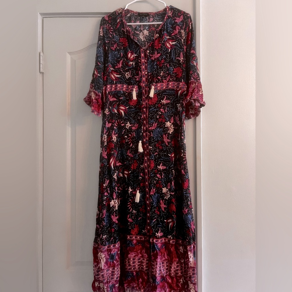 Aly Daly floral maxi dress.